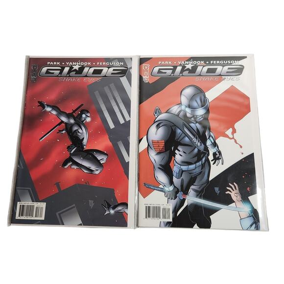 G.I. Joe Snake Eyes IDW #2 And #3 2009 Comic Book Lot VG+ - Picture 1 of 8